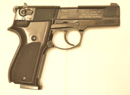 Walther PISTOLA CO2 Mod.CP88 Cal.4,5mm  CANNA RIGATA . --Arma Sportiva --