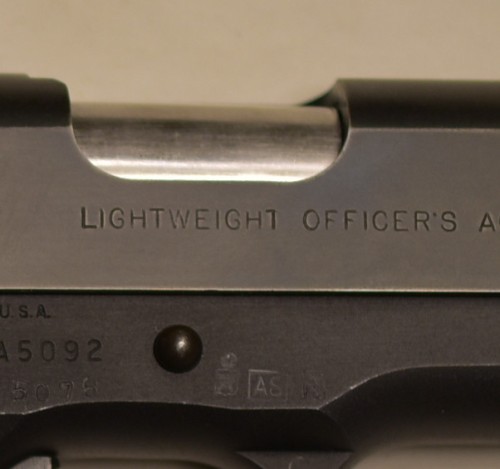 Colt PISTOLA Mod.OFFICERS LIGHTWEIGHT Cal.45 HP