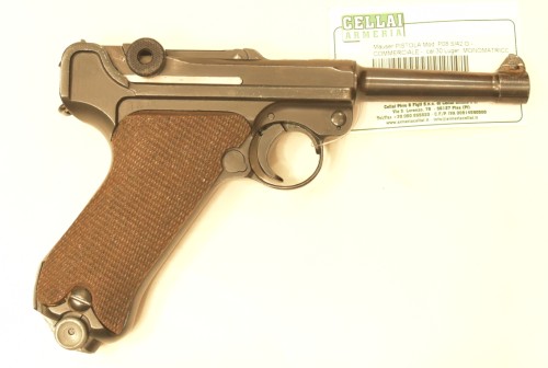 Mauser PISTOLA Mod. P08 S/42 G - cal.30 Luger MONOMATRICOLA anche il caricatore