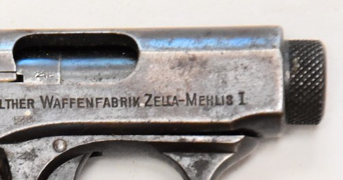 Walther Zella Mehlis PISTOLA Mod.2 Cal.6,35B