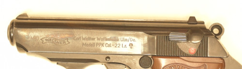 Walther PISTOLA PPK Cal.22 LR MATR.112473LR